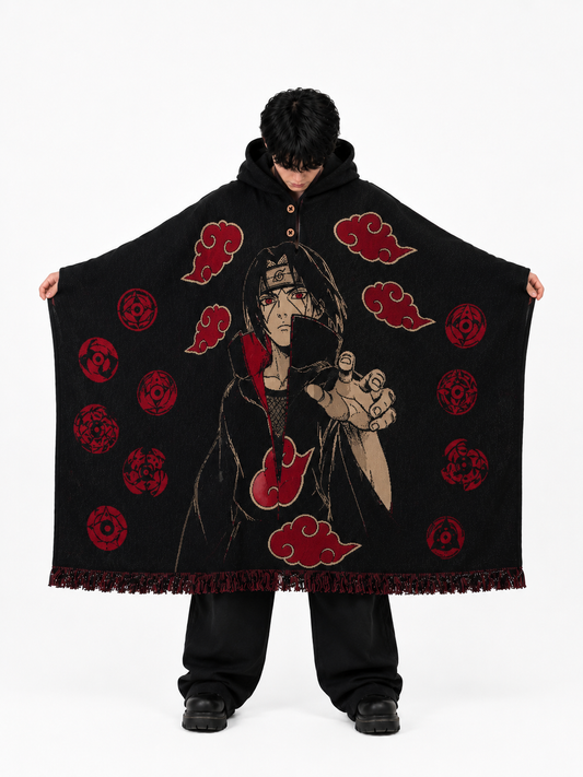 Itachi Hooded Poncho